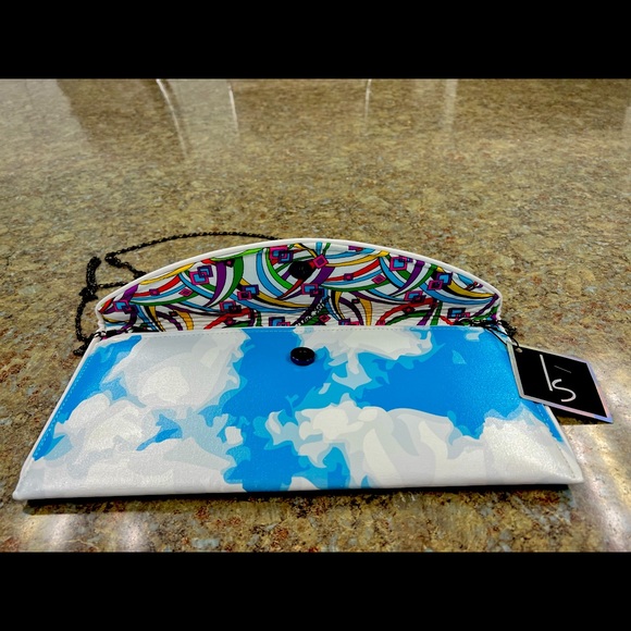 New Signed Kent Stetson Clutch with dust bag.